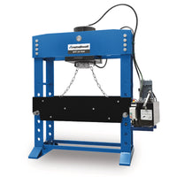 Hydraulic workshop presses, motorized