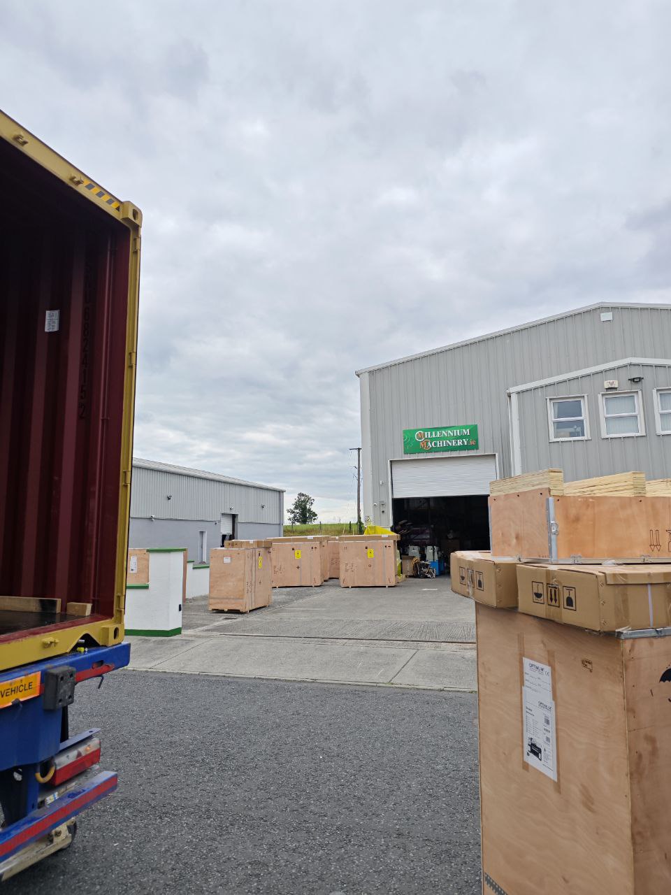 Warehouse Stock Update – New Lathes Delivered!