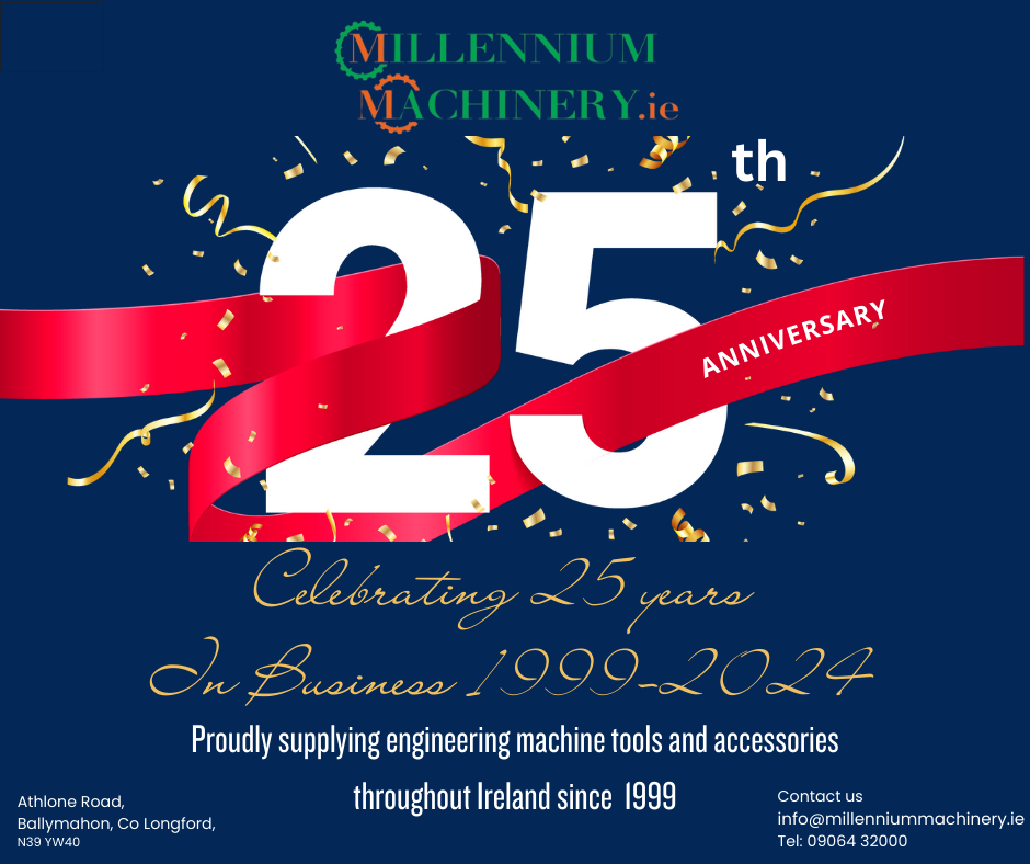 Celebrating 25 Years of Excellence: Millennium Machinery Ltd's Journey from 1999 to 2024