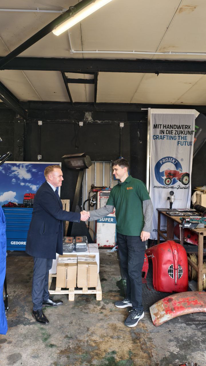 Millennium Machinery Supports “Project Porsche” by Mercy Secondary School Ballymahon
