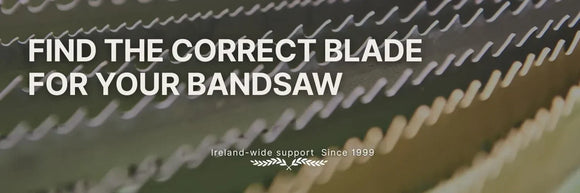 M42 bi-metal metal bandsaw blades for cutting steel, stainless steel, aluminium, tube and solid bar in Ireland