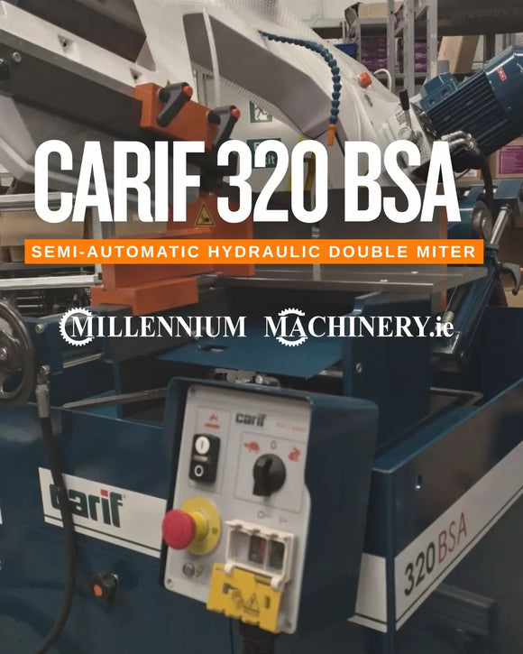 CARIF 320 BSA Bandsaw Available in Ireland from Millennium Machinery