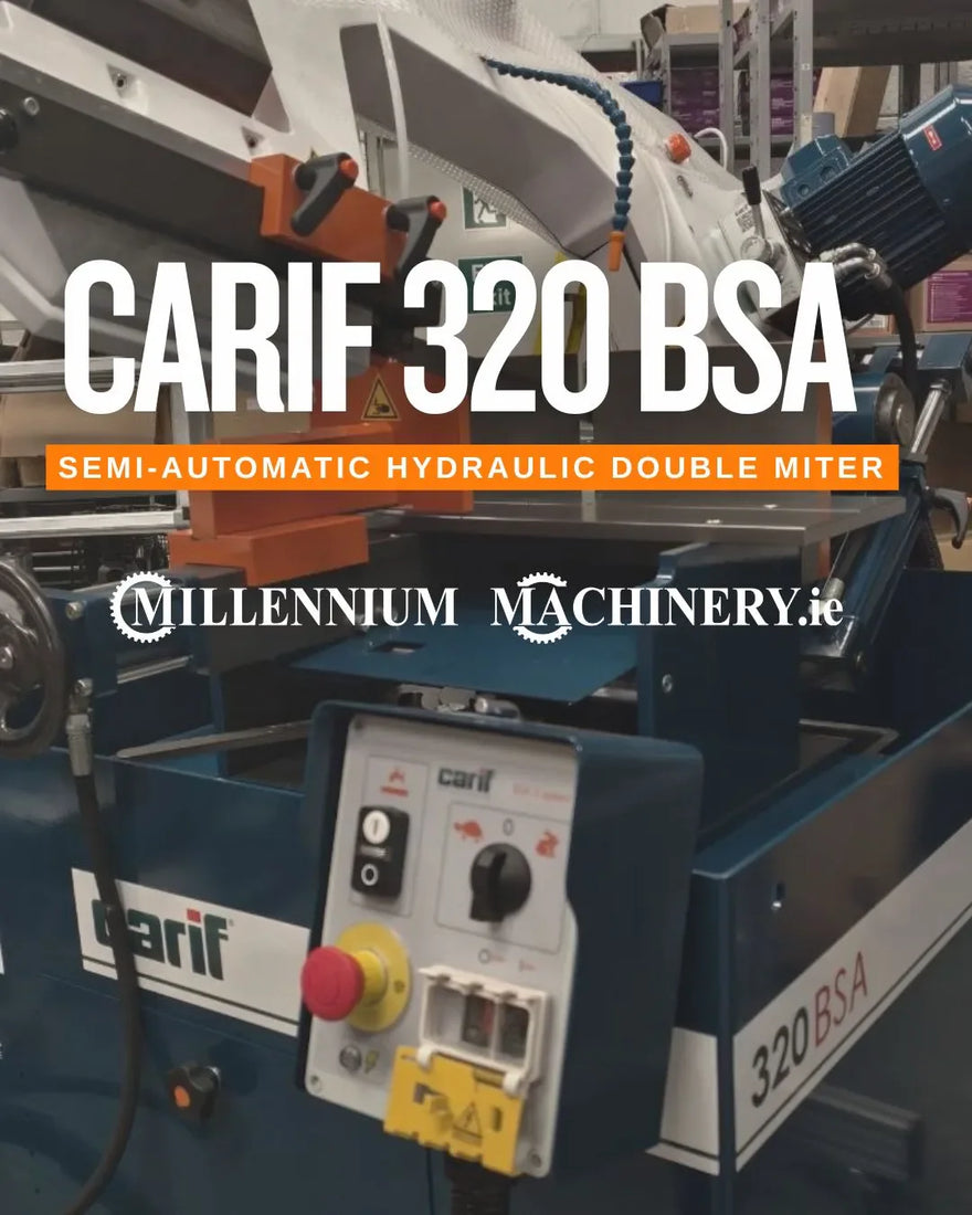 CARIF 320 BSA Bandsaw Available in Ireland from Millennium Machinery