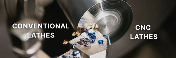 Evolution of the lathe from early manual turning machines to modern CNC metal lathes