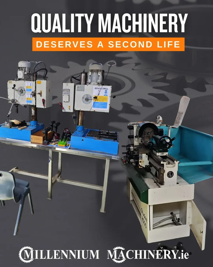 Quality used metalworking machinery for sale in Ireland from Millennium Machinery