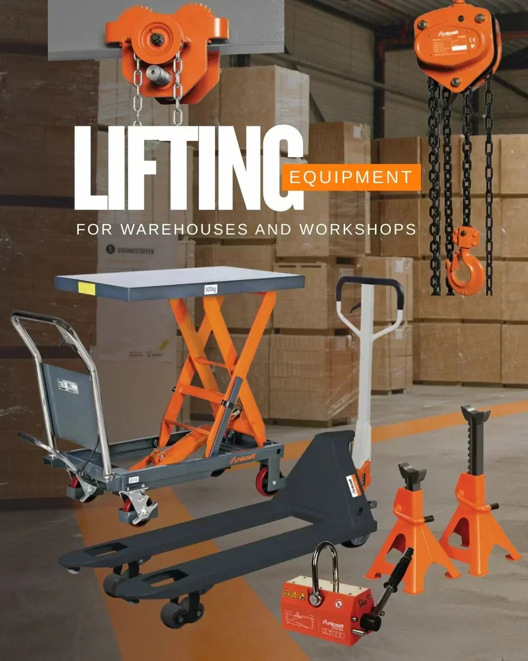 Types of Lifting Equipment for a Warehouse: Key Characteristics and Se ...