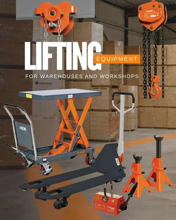 Types of Lifting Equipment for a Warehouse: Key Characteristics and Selection Parameters