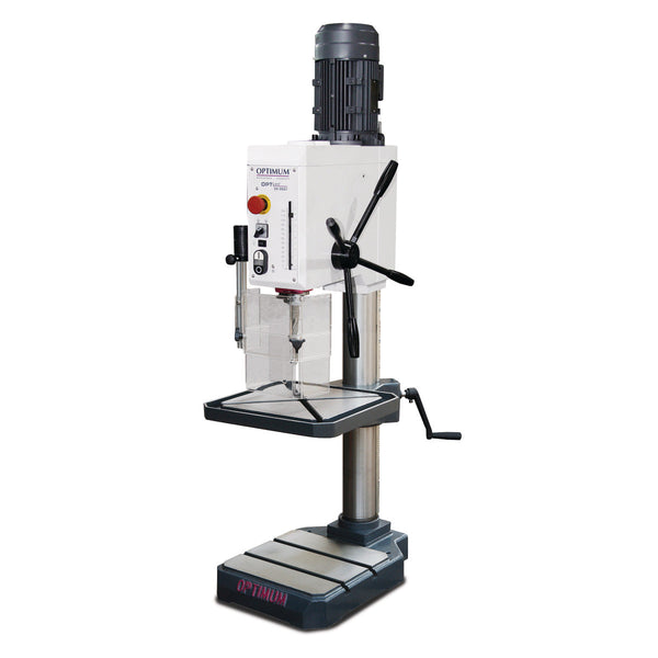 Optimum gear drilling machines and pillar gear drills for professional metalworking in Ireland
