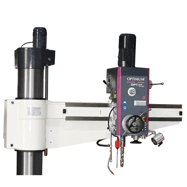 Radial drilling machine for accurate drilling of large and heavy metal workpieces in Ireland
