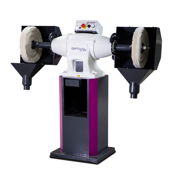 Optimum polishing machine for metal surface finishing and polishing in professional workshops in Ireland
