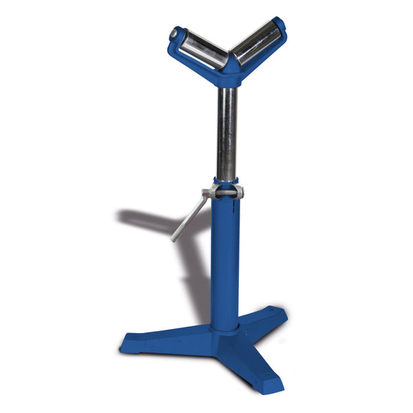 Metallkraft adjustable material stands for metal bars tubes and profiles in Ireland
