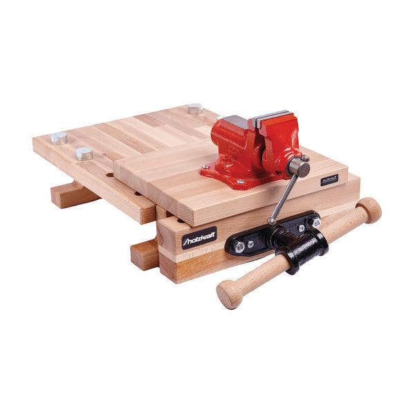 Woodworking workshop equipment including workbenches, roller conveyors, material stands and sharpening systems in Ireland
