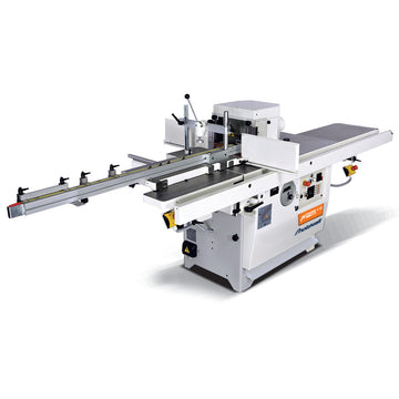 Industrial wood moulder and four-sided planer for accurate timber profiling in Ireland