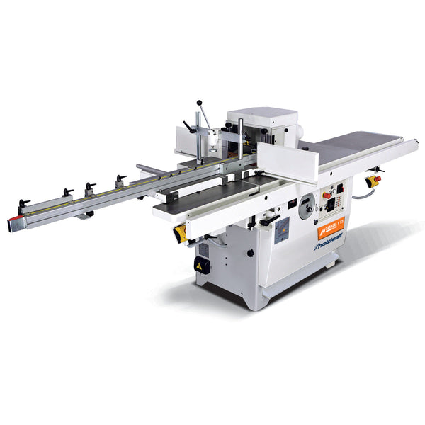 Industrial wood moulder and four-sided planer for accurate timber profiling in Ireland
