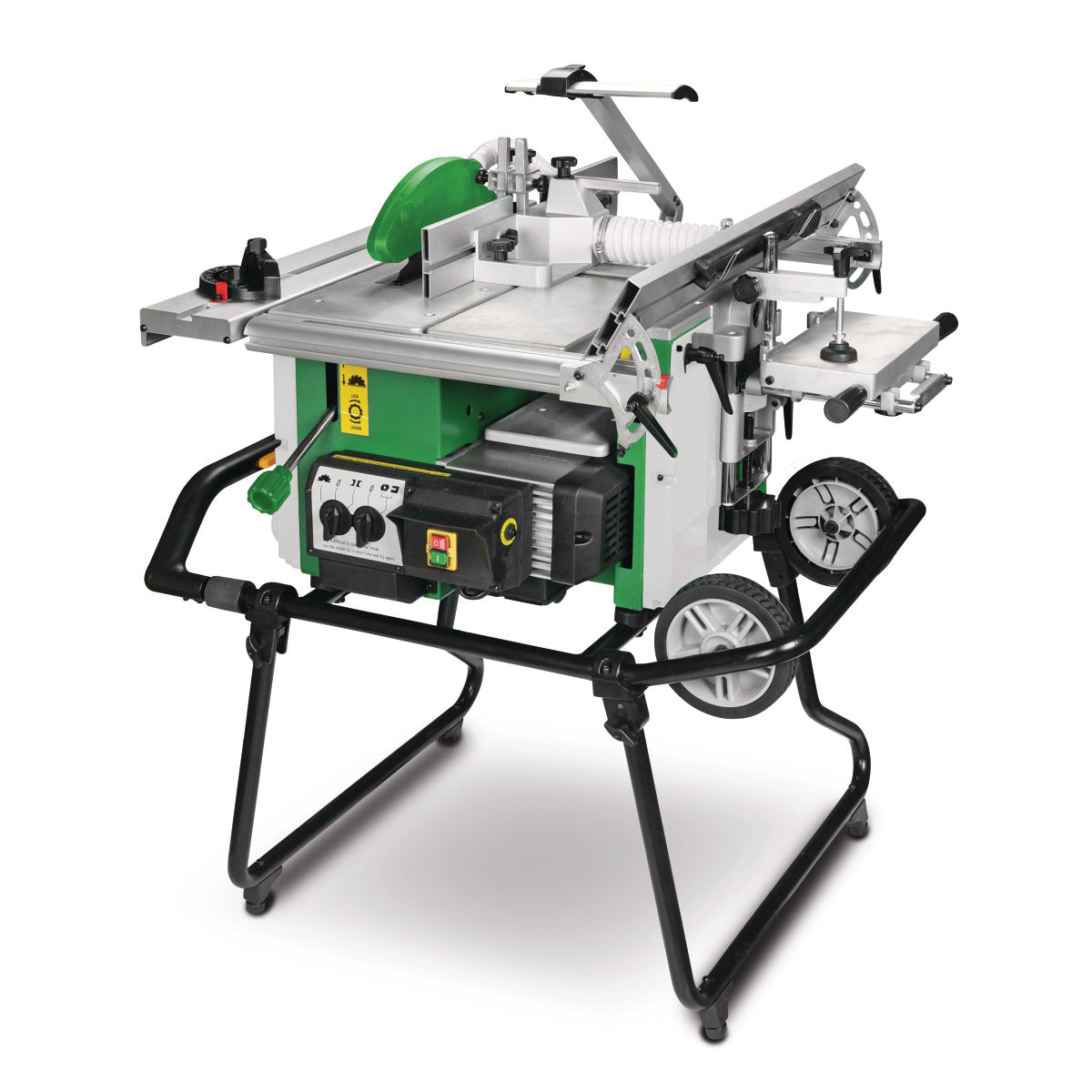 Combination woodworking machine for sawing, planing, thicknessing and moulding timber in Ireland