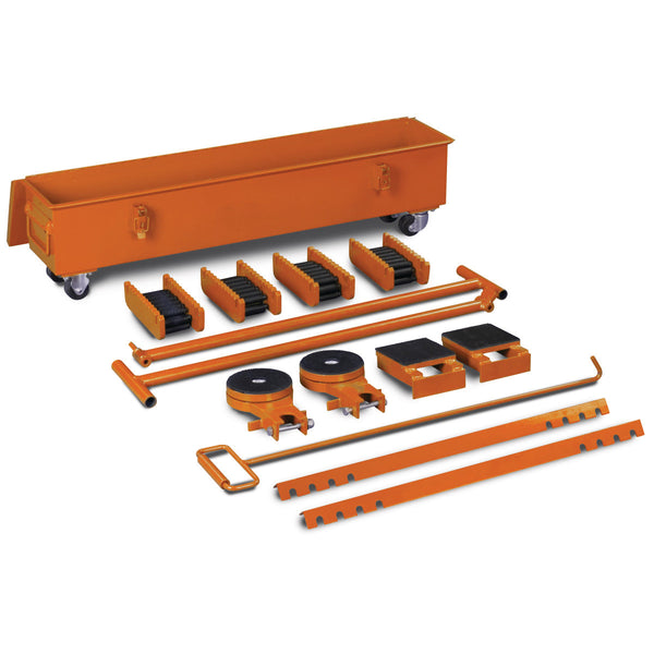 Unicraft workshop transport aids, machinery moving skates, car dollies and transport wheels available in Ireland
