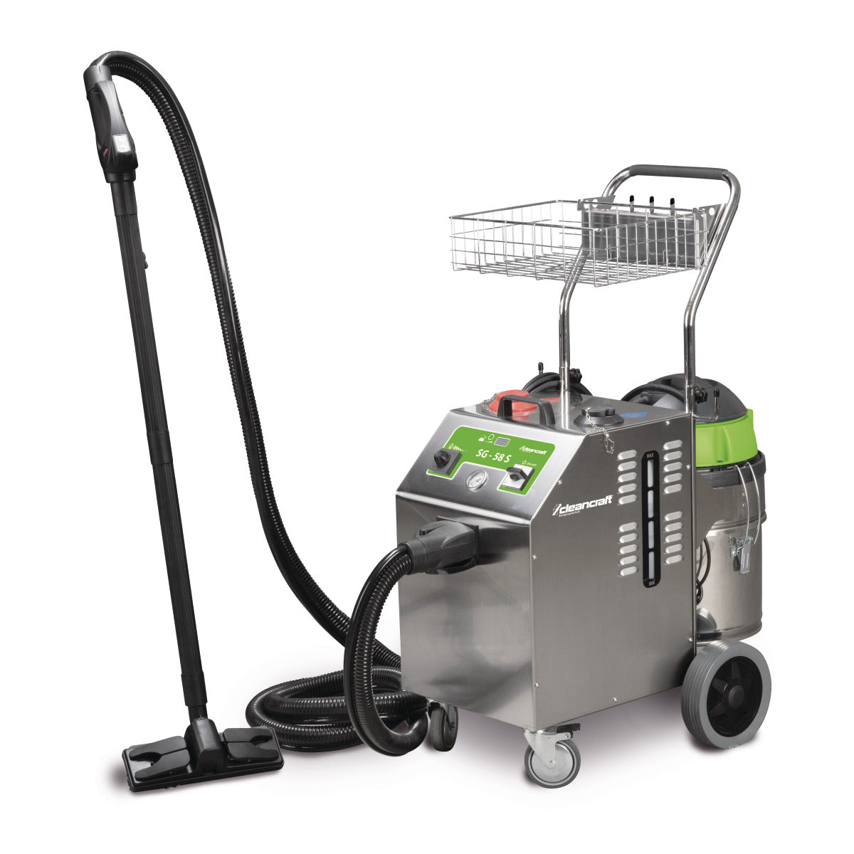 Professional steam cleaner and steam vacuum cleaner for commercial and industrial cleaning in Ireland