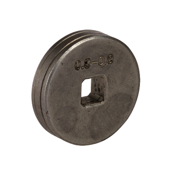 Feed roller single 0.6 – 0.8 mm V-groove for steel wire, stainless steel wire