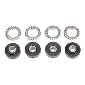Feed roller pair with sprocket for aluminum wire 1.0 mm