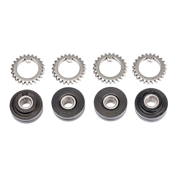 Feed roller pair with sprocket for aluminum wire 1.0 mm