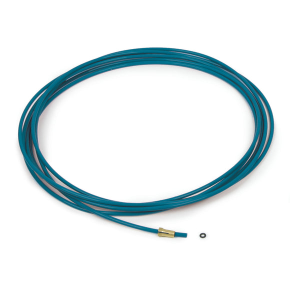 Teflon core with holding nipple and O-ring blue / ø 0.8-1.0 mm / 3.0 m