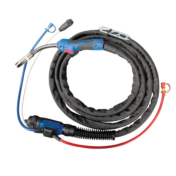 MIG/MAG welding torch, water cooled W 340D 4m