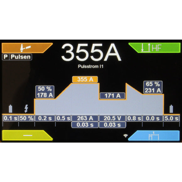 TIG Inverter HIGH-TIG digital 310 AC/DC