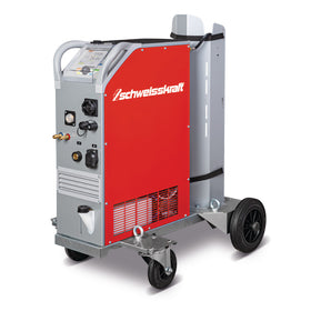 MIG/MAG impulse welder PRO-PULS 300 W (Profi trolley, control panel below)