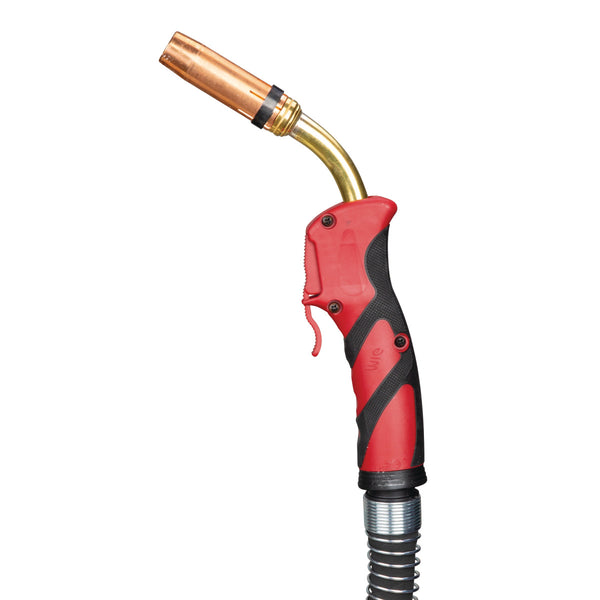 Welding and welding equipment accessories in shop packaging
