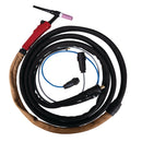 TIG welding torch, gas-cooled SSR17DD 8m-2