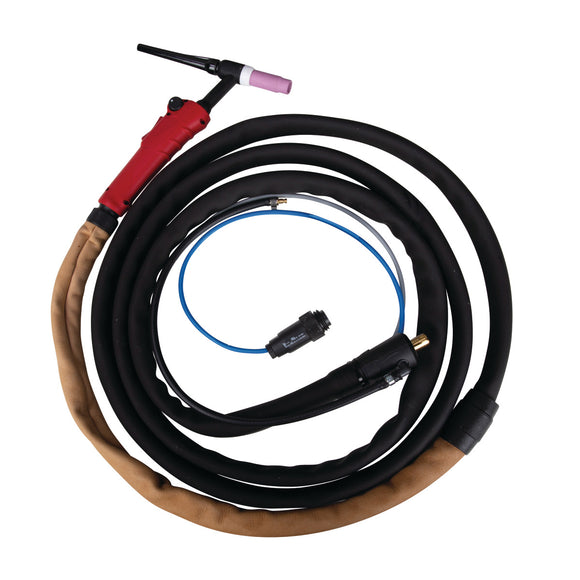 TIG welding torch, gas-cooled SSR 7-17DD 8m