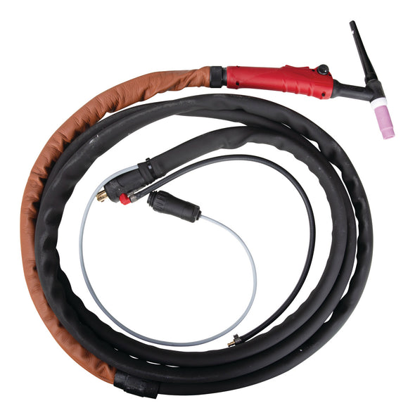 TIG welding torch, gas-cooled SSR 7-26DD 8m