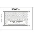Long-term template DIN A8, effective area 54 x 32 mm, plastic frame-1