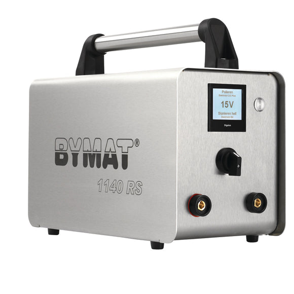 Stainless steel cleaning, polishing and marking device BYMAT 1140 RS Set