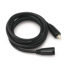Ground cable black, 3 m with bayonet lock-1