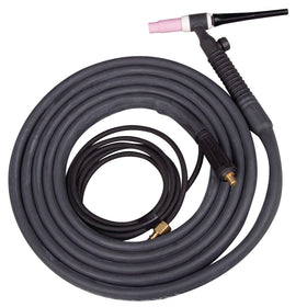 TIG welding torch, gas-cooled WP 17DD 4m