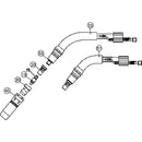 MIG/MAG welding torch, water cooled 9W S 3m-2
