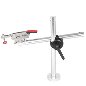 Vertical clamp on a stand Length 244 mm, clamping range 0 - 40 mm