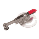 Vertical clamp with round adapter plate, open Length 244 mm, clamping range 0 - 40 mm-1