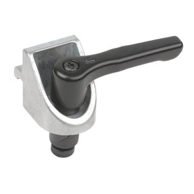 Clamping bolt with clamping lever Ø 28