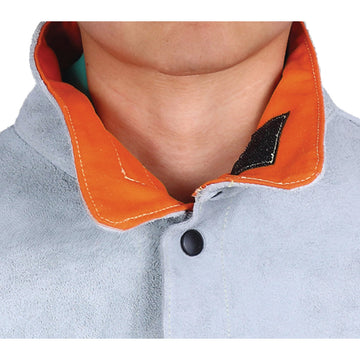 Welder jacket with fabric back size XL - 0