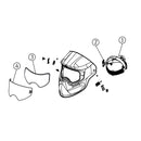 Grinding helmet VarioProtect GRIND-4