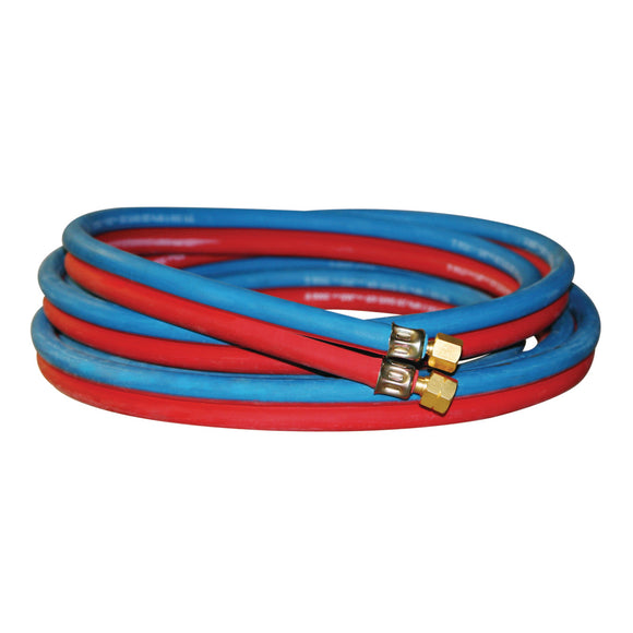 Oxy-acetylene tubing crimped 10 m