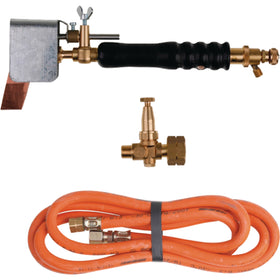 Soldering unit complete for propane G 3/8 " LH