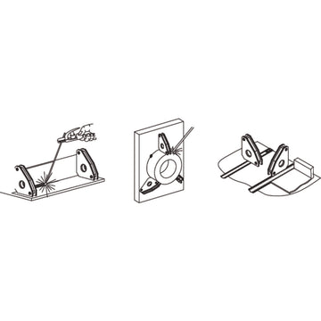 Permanent welding angle magnet MSWM 10 - 0