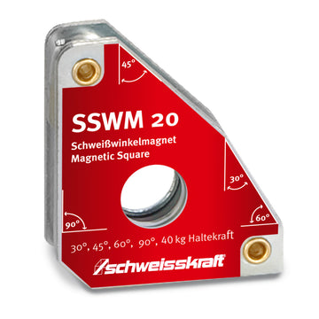 Permanent welding angle magnet SSWM 20