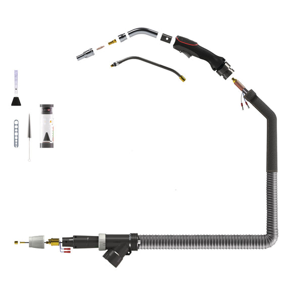 MIG/MAG Extraction torch, air-cooled S8XE/4m Mini