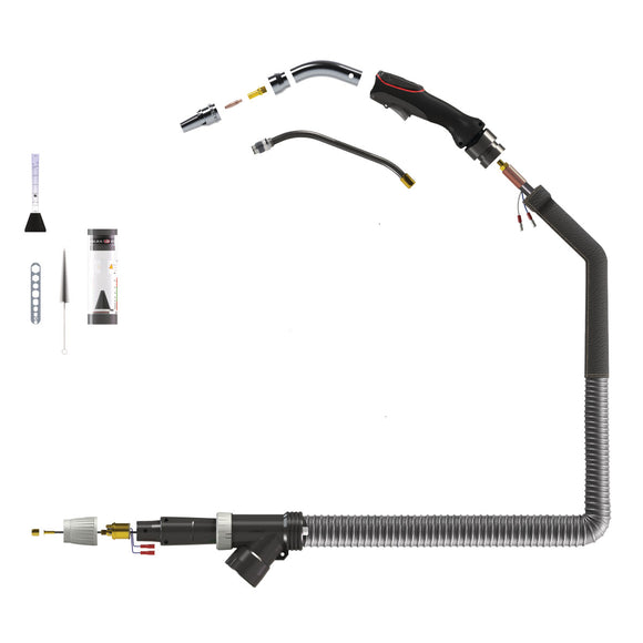 MIG/MAG Extraction torch, air-cooled S8XE/3m