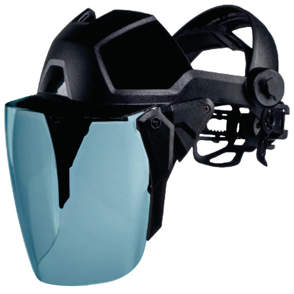 Faceshield UVEX Laservision FS 1 (blue-grey visor)