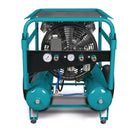 Mobile, directly flanged 2-cylinder piston compressor Aircar 553/22 PRO-3